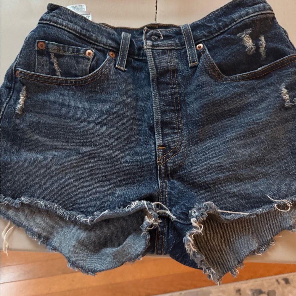 Distressed vintage Levi’s Denim Women's Shorts